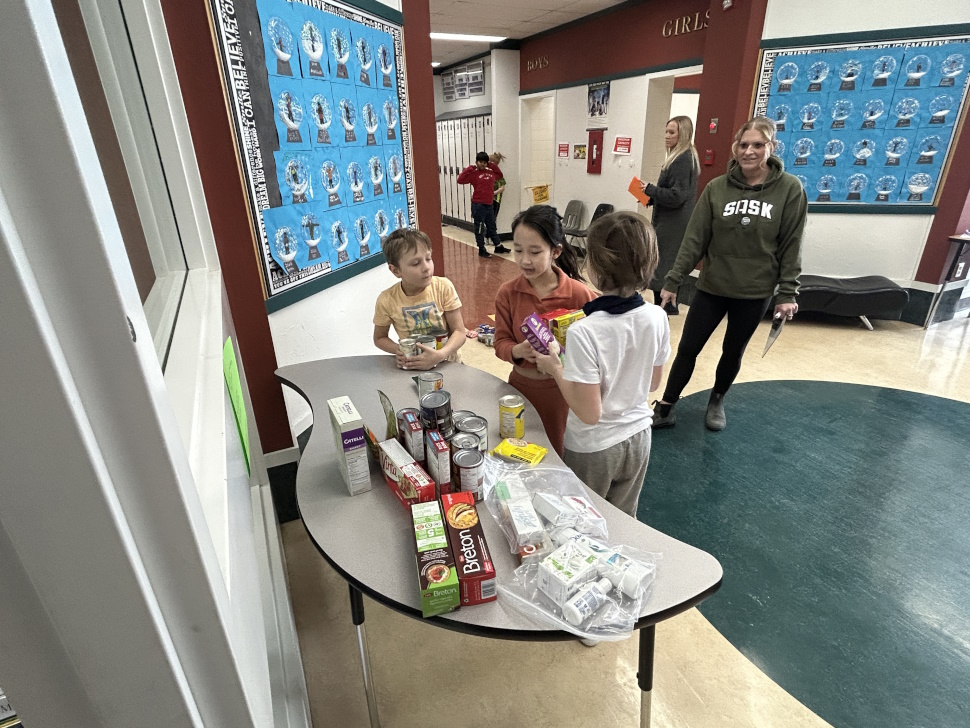 100 food items for 100th day of school: King George School students